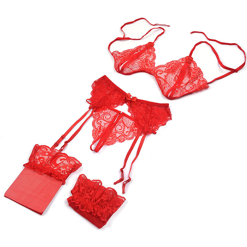1 set di lingerie in pizzo da  - Sheer Mesh Bra recensione e prezzo