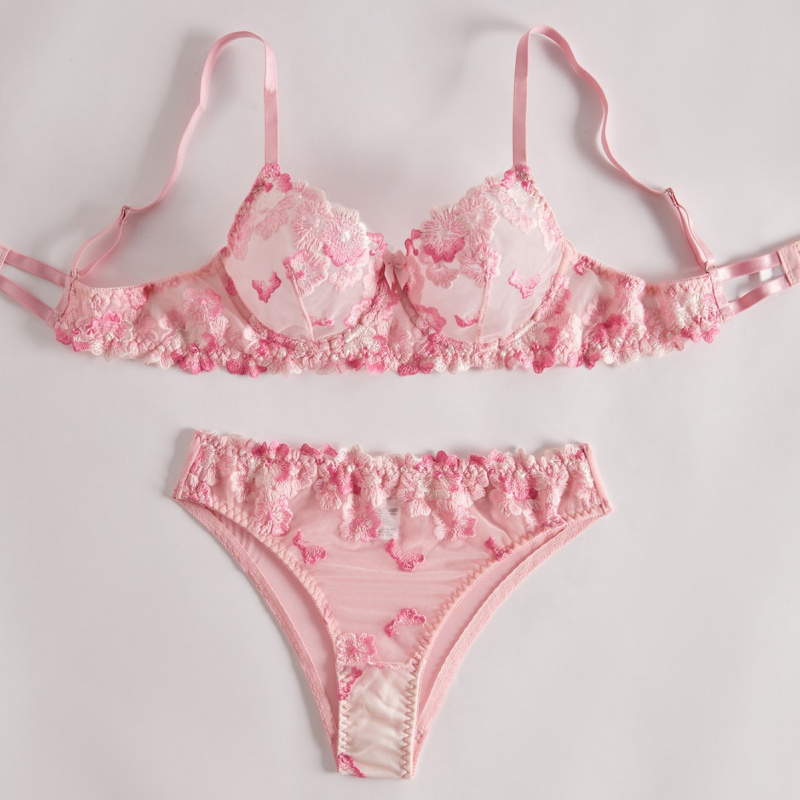 Set di lingerie bikini con piz - Sheer Bra Lace recensione e prezzo